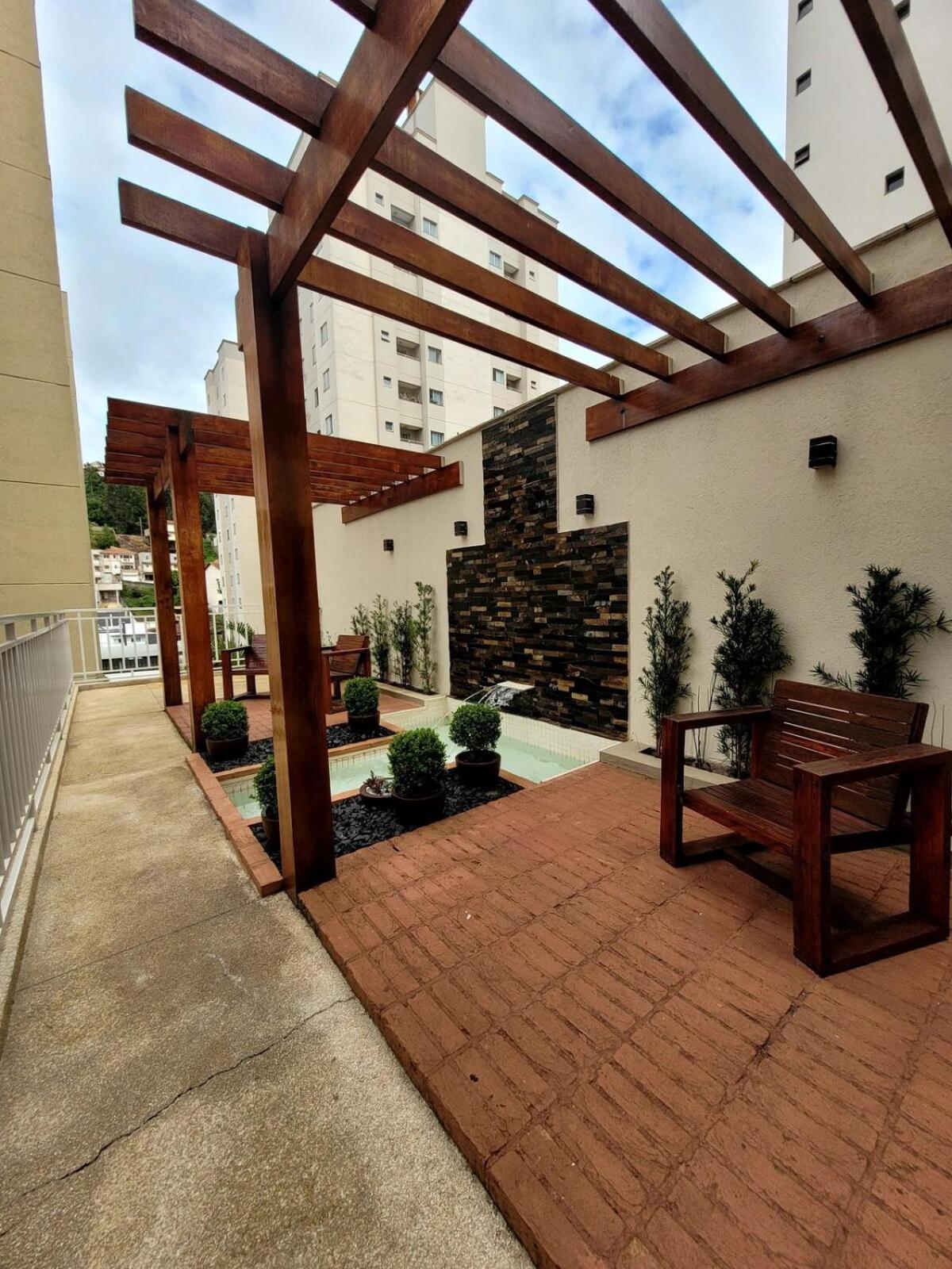 Grande Apt No Centro C/ Cozinha Completa Varanda Poços de Caldas Exterior foto